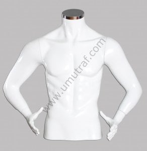 Polyester Erkek Kollu Büst