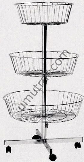 3 Katlı Gondol Sepet