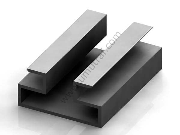 Alüminyum İç Kanal 300 cm