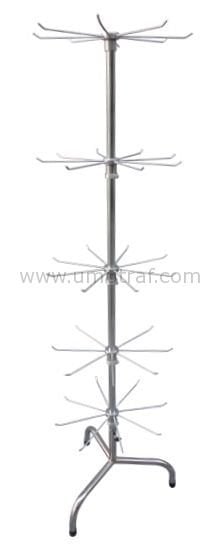 Dönerli Beş Katlı Askılık