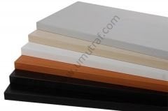 Ahşap Raf Siyah - 100x35 cm