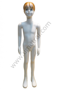 Plastik Kız Çocuk Manken 126 cm