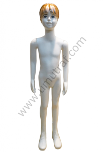 Plastik Kız Çocuk Manken 129 cm