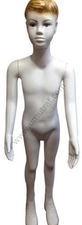 Plastik Erkek Çocuk Manken 129 cm