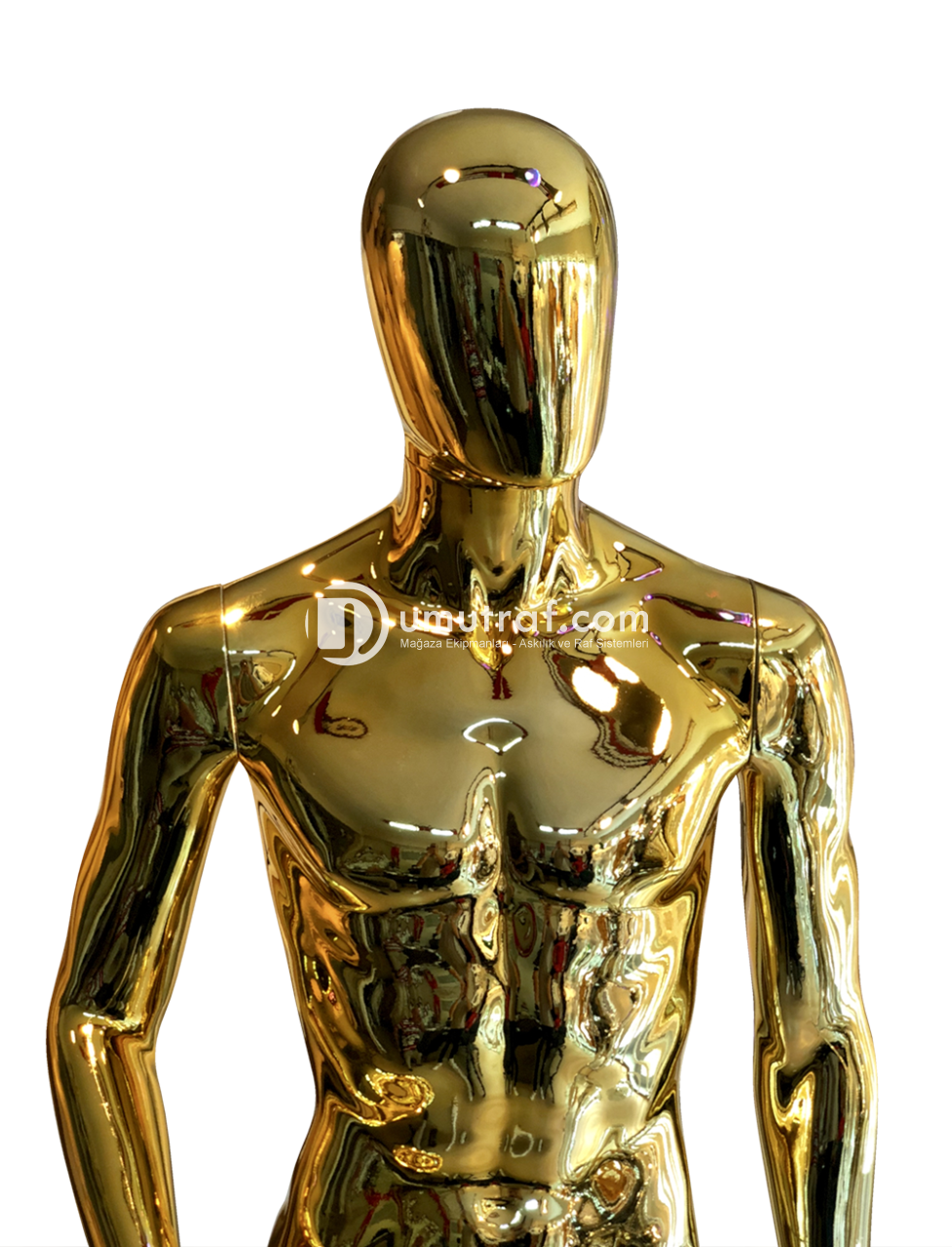 Parlak GOLD Erkek Manken