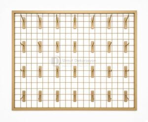 Gold Tel Pano 5x5 Sık Telli